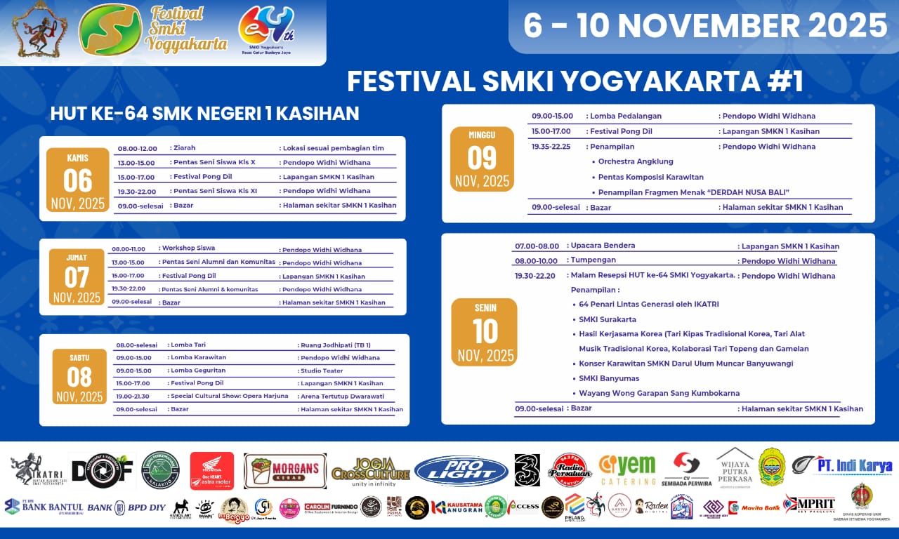 SMKN 1 Kasihan Gelar Festival SMKI Yogyakarta #1